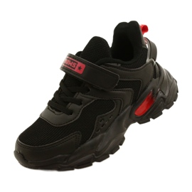 Zapatillas Deportivas Velcro Niño News 22DZ32-4930 Negro 4