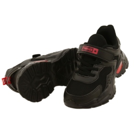 Zapatillas Deportivas Velcro Niño News 22DZ32-4930 Negro 3