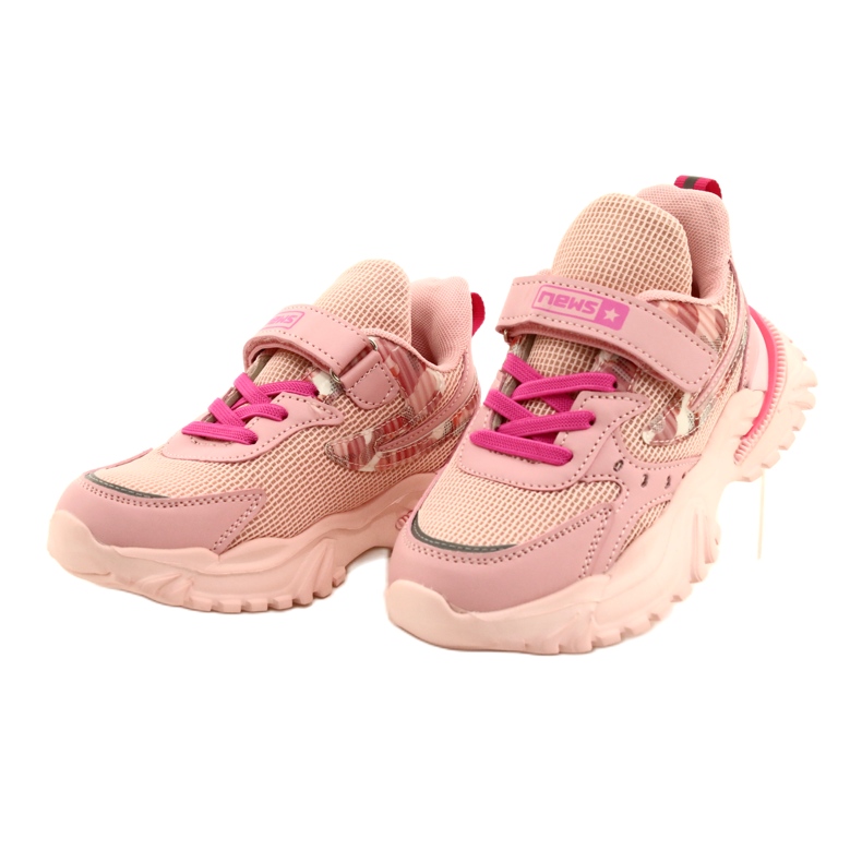 NEWS Deportivas Velcro NOVEDAD 22DZ32-4931 Rosa rosado 2