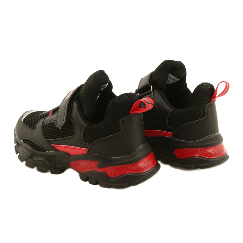 Sports Boys 'Boys' Velcro News 22DZ32-4932 Czarne-Czerwone negro 5 Sports Boys 'Boys' Velcro News 22DZ32-4932 Czarne-Czerwone negro 5