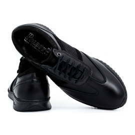 Polbut Zapato casual hombre piel 2117P negro 4