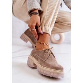 Mocasines Moda Ante Beige Lauriss 1 Mocasines Moda Ante Beige Lauriss 1