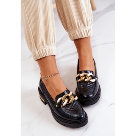 PA2 Mocasines Mujer Mocasines Piel Negro Mollie 6