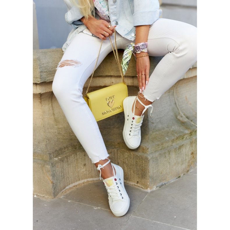 Zapatillas Bajas de Mujer Big Star JJ274384 Blanco 2