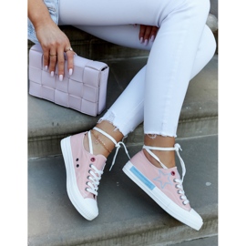 Zapatillas Bajas de Mujer Big Star JJ274385 Rosa rosado 5
