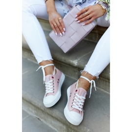 Zapatillas Bajas de Mujer Big Star JJ274385 Rosa rosado 4