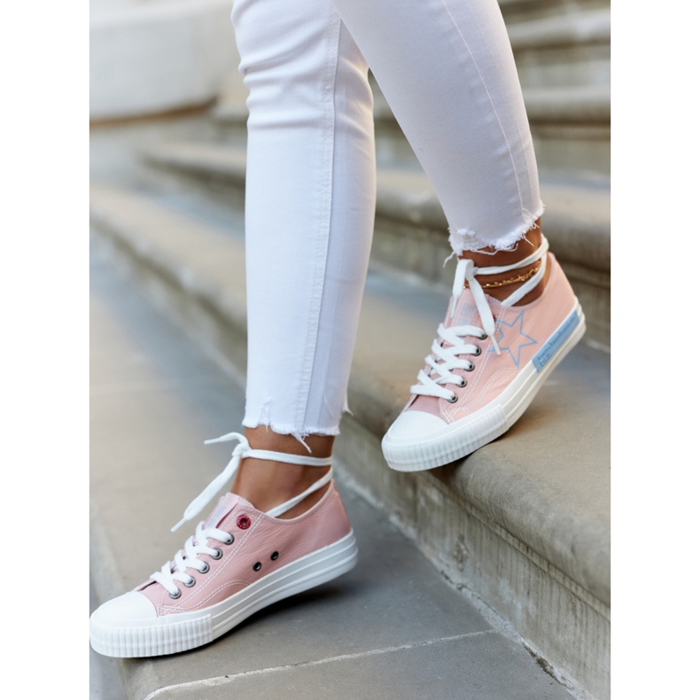 Zapatillas Bajas de Mujer Big Star JJ274385 Rosa 2