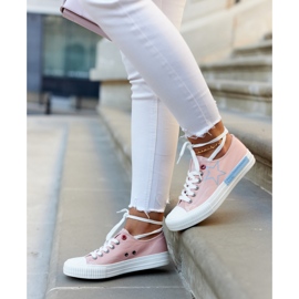Zapatillas Bajas de Mujer Big Star JJ274385 Rosa rosado 3