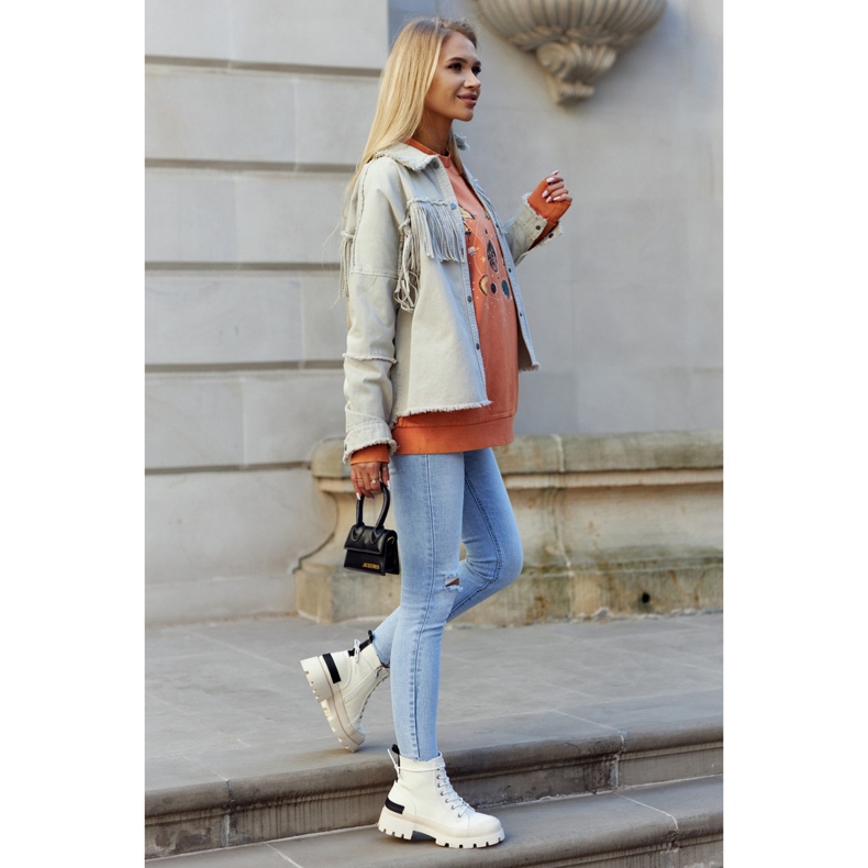 S.Barski Sneakers Mujer Larina Boots Beige Claro 2