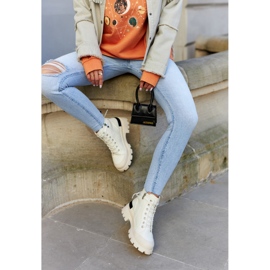 S.Barski Sneakers Mujer Larina Boots Beige Claro 6