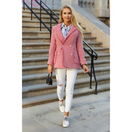 S.Barski Deportivas De Mujer De Piel Con Rosa Carrey Metalizado beige 1