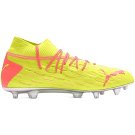 Botas de fútbol Puma Future 5.1 Netfit M Osg Fg Ag 105931 01 rojo naranjas y rojos 1