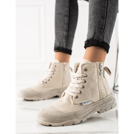 Sabatina Zapatillas altas originales beige 2