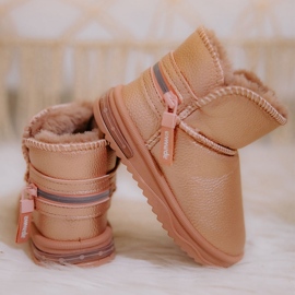 PA1 Botas de nieve para niños Pink Frosty rosa rosa 2