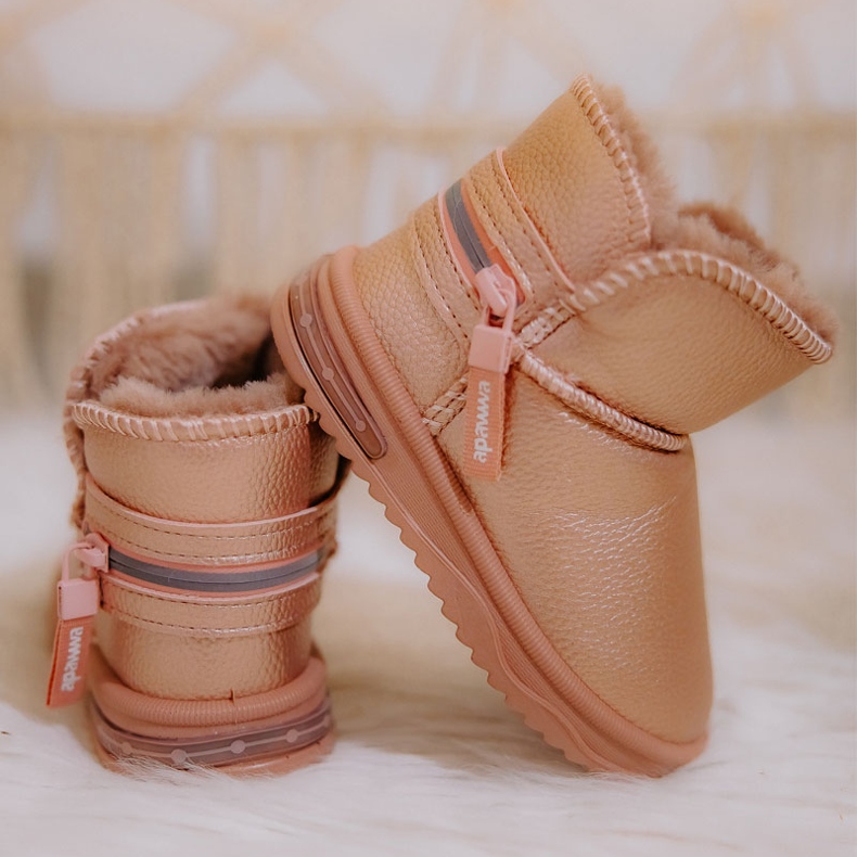 PA1 Botas de nieve para niños Pink Frosty rosado rosado 2