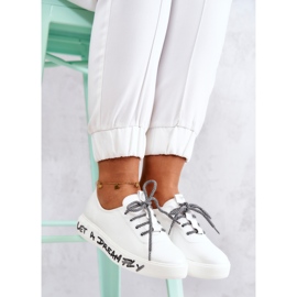 S.Barski Zapatillas Mujer De Piel Con Plataforma Blanco Marien 7