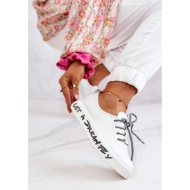 S.Barski Zapatillas Mujer De Piel Con Plataforma Blanco Marien 4
