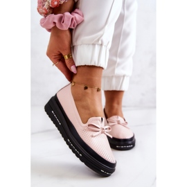 Vinceza Mocasines Mujer Piel Rosa Cannes rosado 1