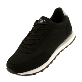 Zapatos deportivos de mujer en la suela de EVA American Club HA38 negro 4