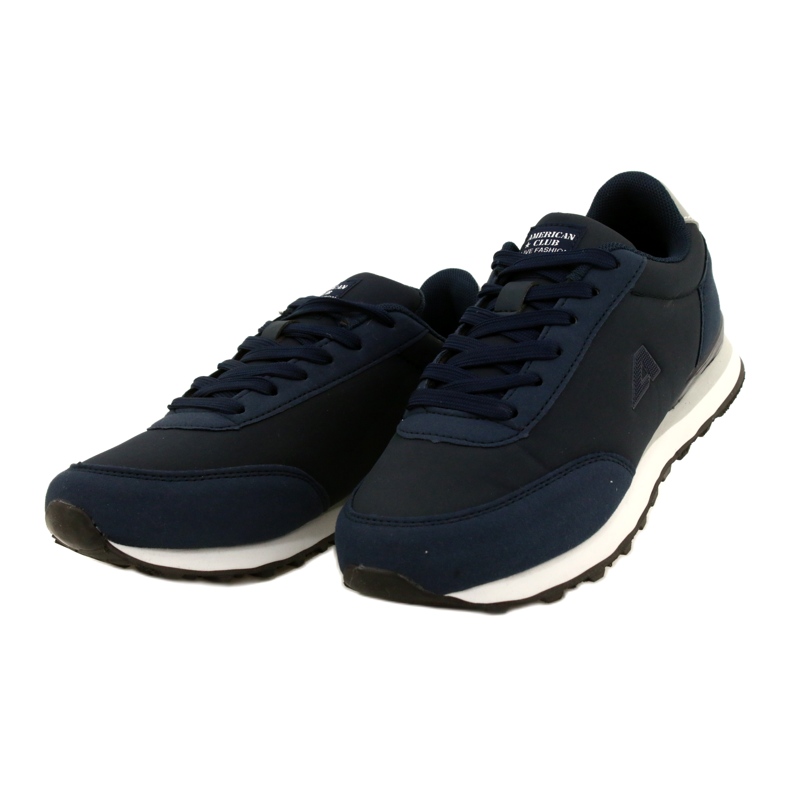 Zapatillas Deportivas Mujer Con Suela EVA American Club HA38 Azul Marino 2