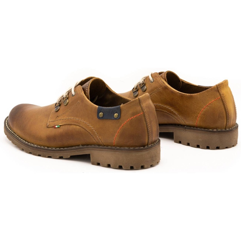 Olivier Zapatos hombre 812MP botines piel rojos marrón naranja 5 Olivier Zapatos hombre 812MP botines piel rojos marrón naranja 5