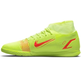 Zapatos de fútbol Nike Mercurial Superfly 8 Club Ic M CV0954 760 verde amarillo amarillos 1