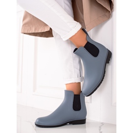 TRENDI Chanclas grises clásicas 2