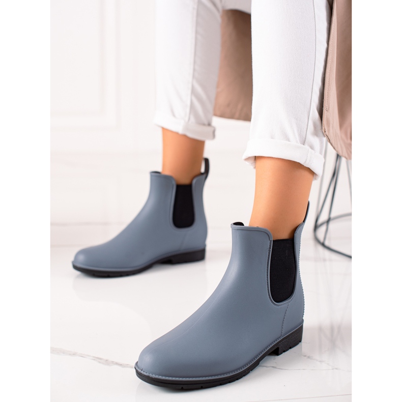 TRENDI Chanclas grises clásicas 1