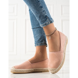 Lucky Shoes Alpargatas Polvorientas rosa 1