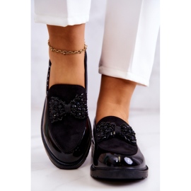 S.Barski Mocasines Lacados Elegantes Mocasines Negro Belice 6
