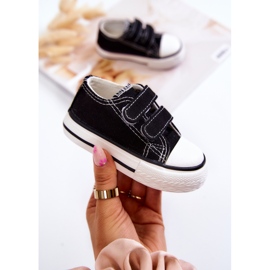 Deportivas Infantiles Velcros Bernie Negras negro 5