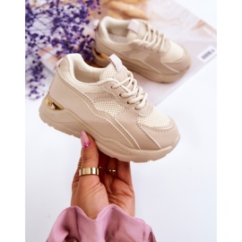 FR1 Deportivas Infantiles Sneakers Beige Kizzie 5
