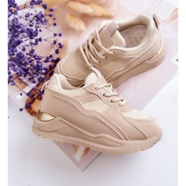FR1 Deportivas Infantiles Sneakers Beige Kizzie 4