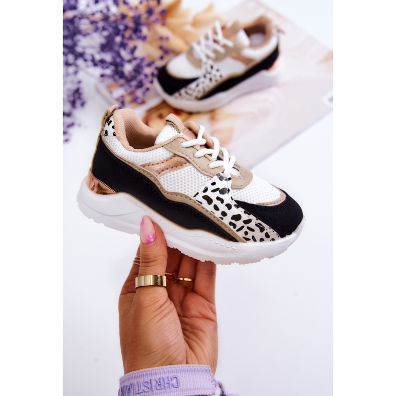 FR1 Deportivas Infantiles Deportivas Deportivas Blancas y Negras Kizzie blanco 1