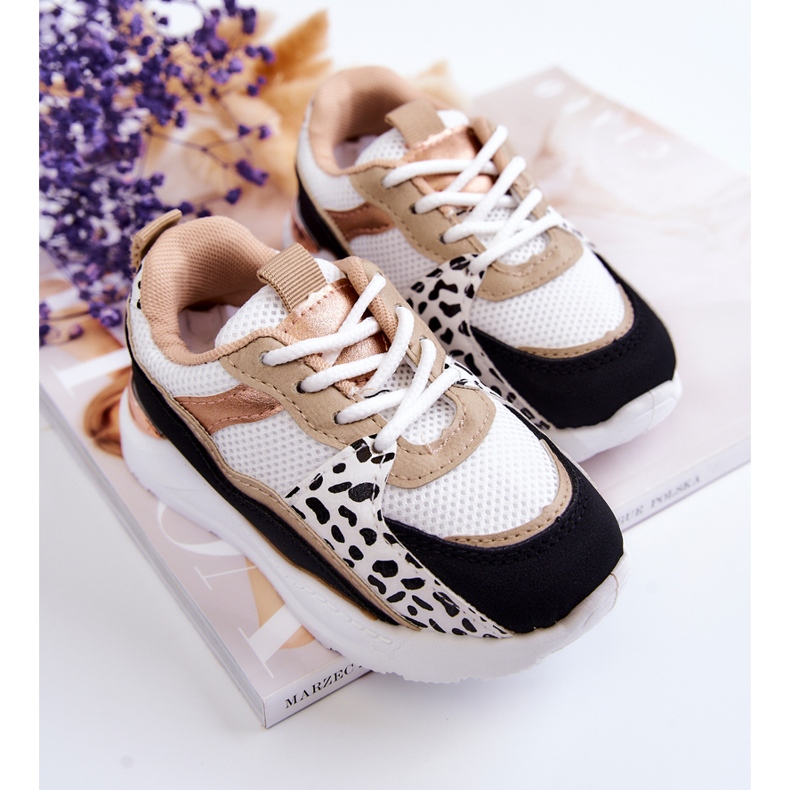 FR1 Deportivas Infantiles Deportivas Deportivas Blancas y Negras Kizzie blanco 2