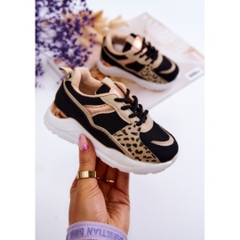 FR1 Deportivas Infantiles Deportivas Deportivas Negras y Beige Kizzie 3