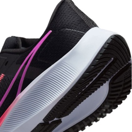 Nike Air Zoom Pegasus 38 W CW7358 011 zapatillas de running negro violeta rosado 3