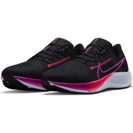 Nike Air Zoom Pegasus 38 W CW7358 011 zapatillas de running negro violeta rosado 4