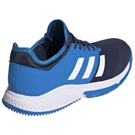 Zapatillas de interior adidas Court Team Bounce M GW5063 azul azules y azul marino 4