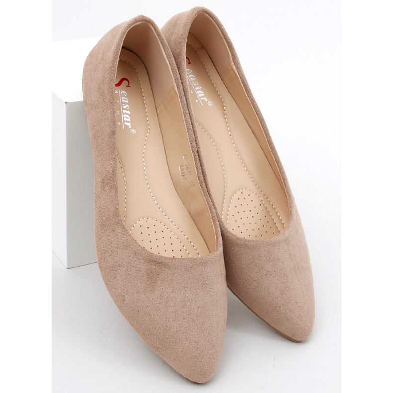 Bailarinas de mujer Charita Caqui beige 1
