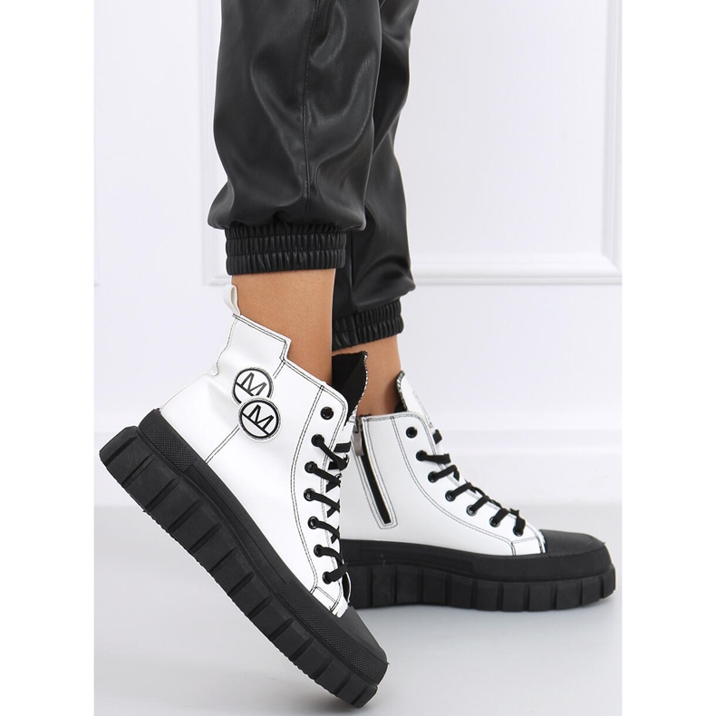 Zapatillas Ayse BLANCO / NEGRO 1 Zapatillas Ayse BLANCO / NEGRO 1