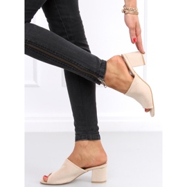 Sandalias tacón Alessia Beige 3