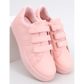 Zapatillas Saanvi Rosa con velcro rosado 5