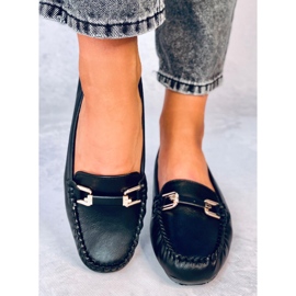 Mocasines mujer Leoni Negro 1