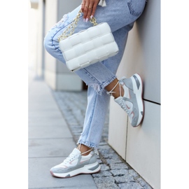 Vinceza Zapatillas Deportivas Mujer Deportivas Blanco-Gris Spencer 7
