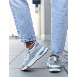 Vinceza Zapatillas Deportivas Mujer Deportivas Blanco-Gris Spencer 5