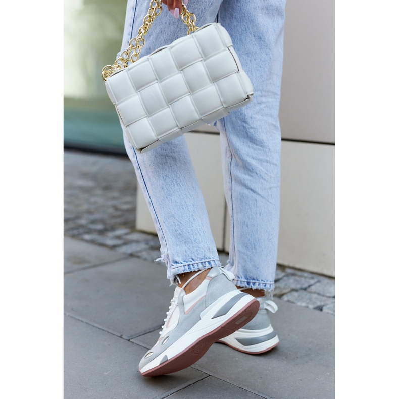 Vinceza Zapatillas Deportivas Mujer Deportivas Blanco-Gris Spencer 1