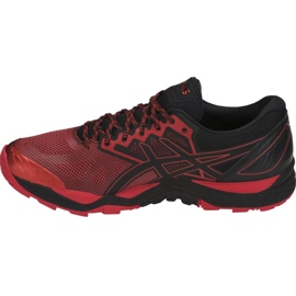 Zapatillas de running Asics Gel-FujiTrabuco 6 M T7E4N-9023 rojo multicolor 1