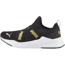Puma Wired Run Slip On Jr383732 04 negro 1