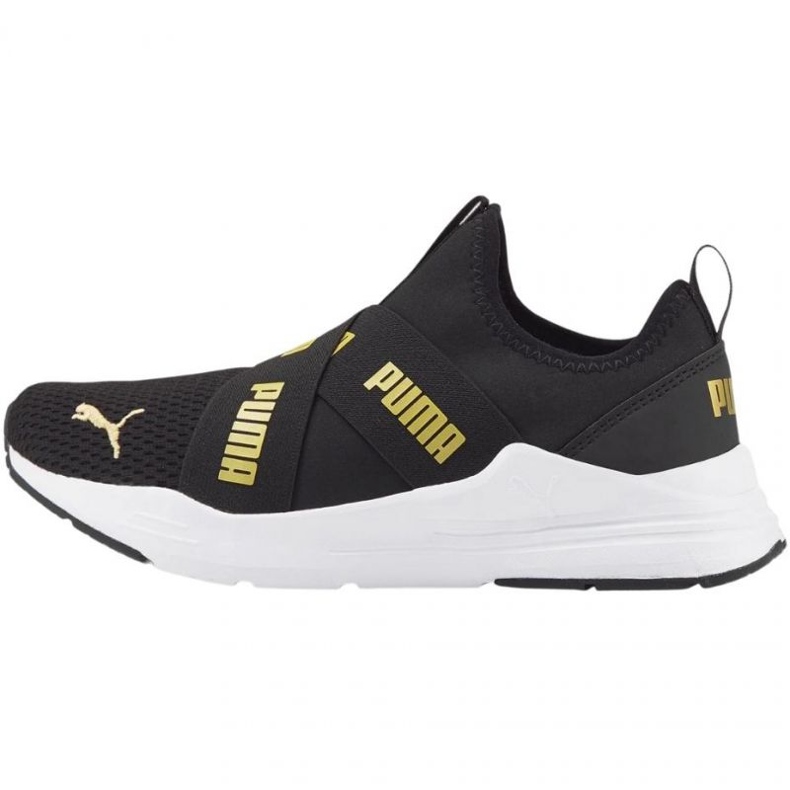 Puma Wired Run Slip On Jr383732 04 negro 1